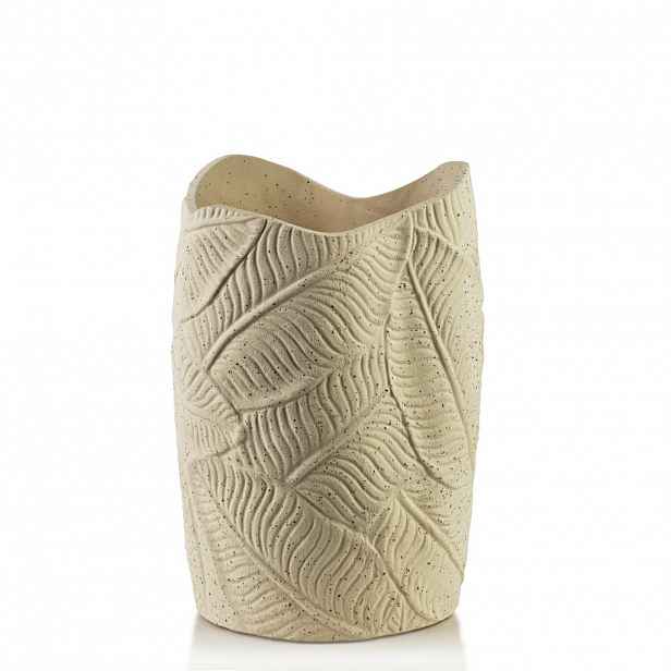 Mondex VÁZA Manon, poliresin, béžová