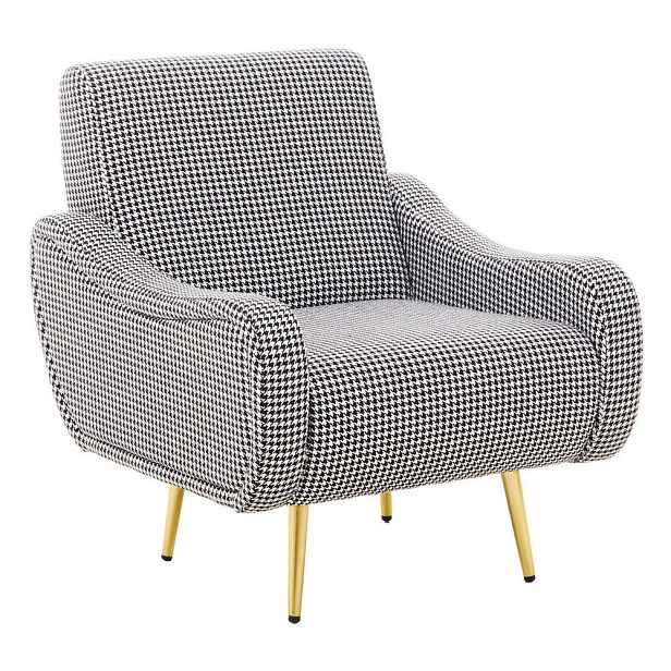 Černobílé křeslo Holli – Premier Housewares