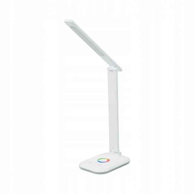 Rgb stolní lampa v podstavci noční Led lampa na dotyk bílá Nilsen