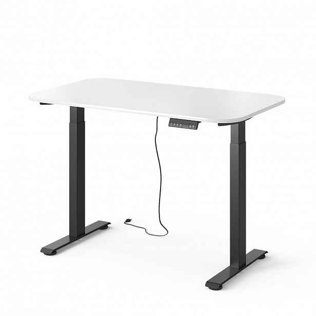 Vicco PSACÍ STŮL Elevate Černá/bílá 120 x 70 cm 2 motory