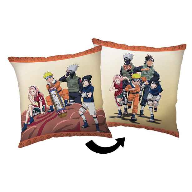 Dětský polštářek 40x40 cm Naruto – Jerry Fabrics