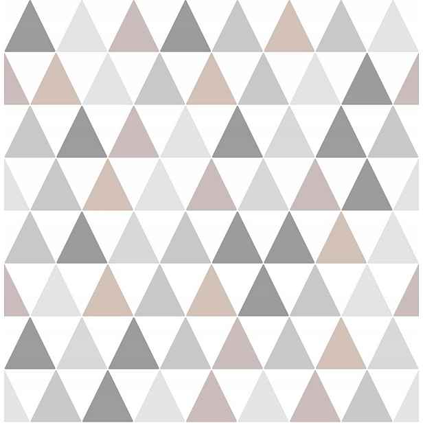 Geometrická Tapeta S Tapetami, Moderní Trojúhelníky