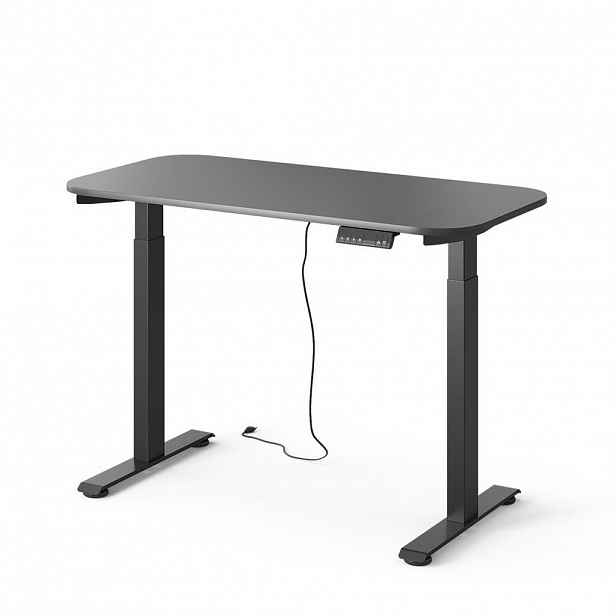 Vicco PSACÍ STŮL Elevate Černá/Antracitová 120 x 60 cm 2 motory
