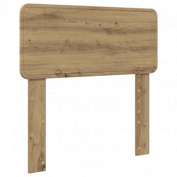vidaXL Čelo postele Artisanový dub Kompozitní dřevo