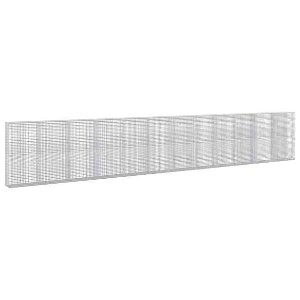 vidaXL Gabion s drátem 5 mm a síťkou 5x5 cm 1200x50x200 cm