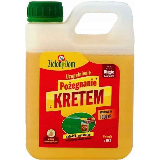 Odpuzovač krtků Zásoba 950 ml Rozloučení s krtkem Zielony Dom
