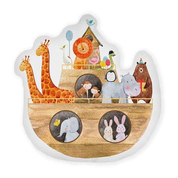 Dětský polštářek Noah's Ark – Folkifreckles