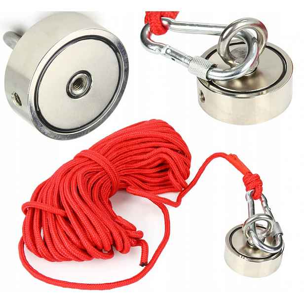 Magnet Neodymový Držák 170 kg Pro Hledání