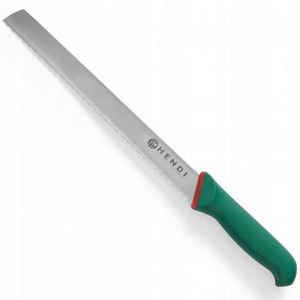 Nůž na chléb a pečivo Green Line, zoubkovaný, délka 380 mm Hendi 843888