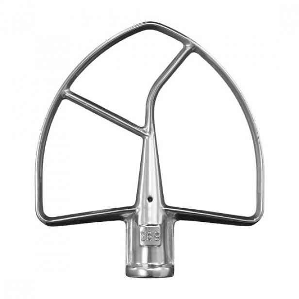 Plochá lopatka na mixovací nádobu 6,9L, nerezová ocel - KitchenAid