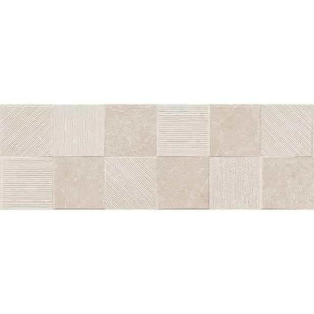 Dekor Ragno Eterna blanco strutturato Quadro 3D 30x90 cm mat ETR8HU