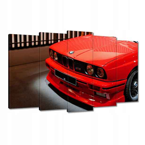 Obrazy 100x60 Červené Bmw M3 Trojka