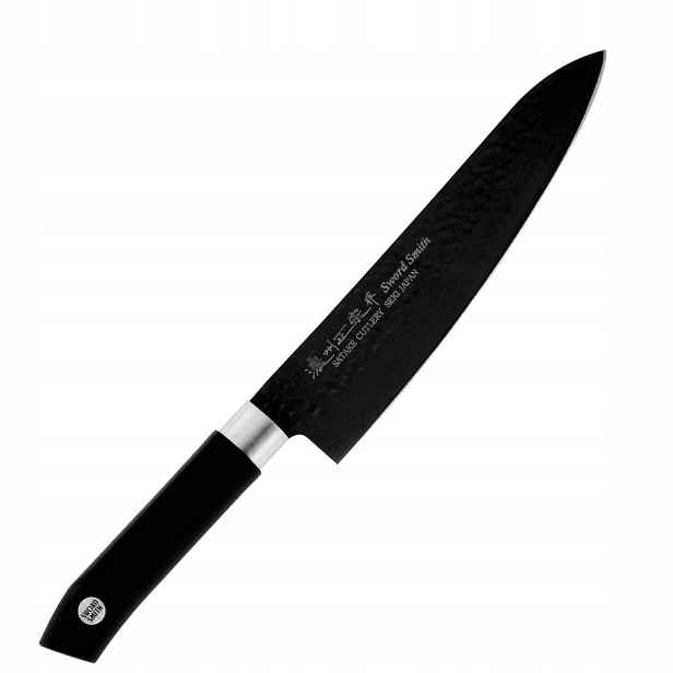 Satake nůž Sword Smith Black Japonský Nůž pro šéfkuchaře 56-58 Hrc 21 cm