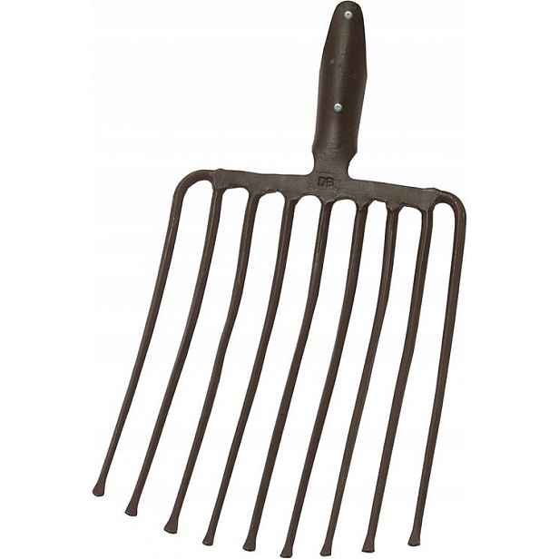 Vidle 9 zubů 1 330x250 mm bez násady Ideal
