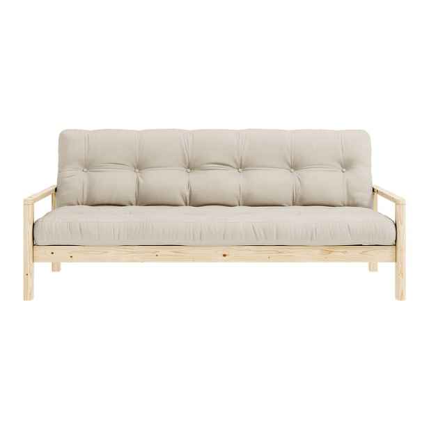 Béžová rozkládací pohovka 205 cm Knob – Karup Design
