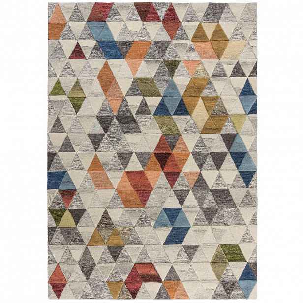 Flair Rugs VLNĚNÝ KOBEREC, 170/120 cm vícebarevná, přírodní barvy