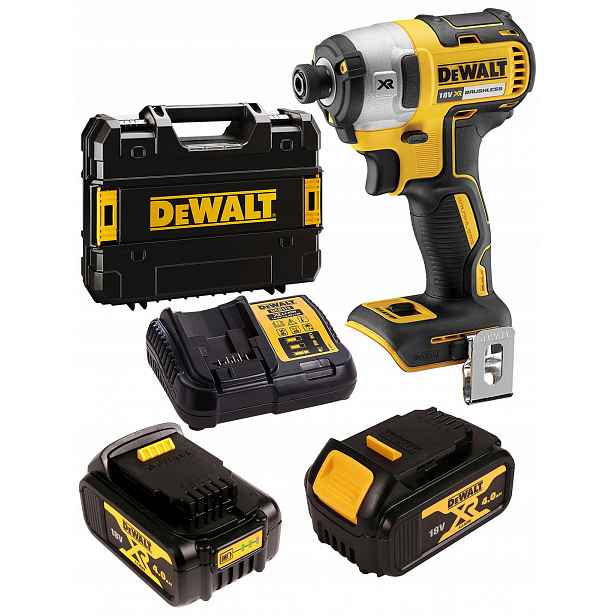 Příklepový šroubovák 18V 205Nm 2x4Ah Bezkartáčový Tstak DeWALT DCF887M2