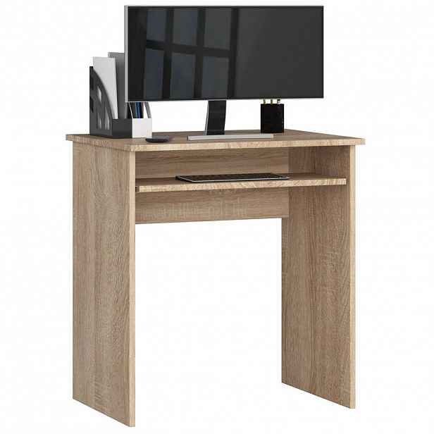 RAUMHIRSCH FURNITURE PSACÍ STŮL dub Sonoma 74/68/51
