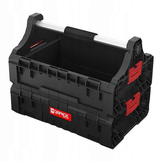 Qbrick System Pro Modular Tray koš na nářadí, černý, 18 l