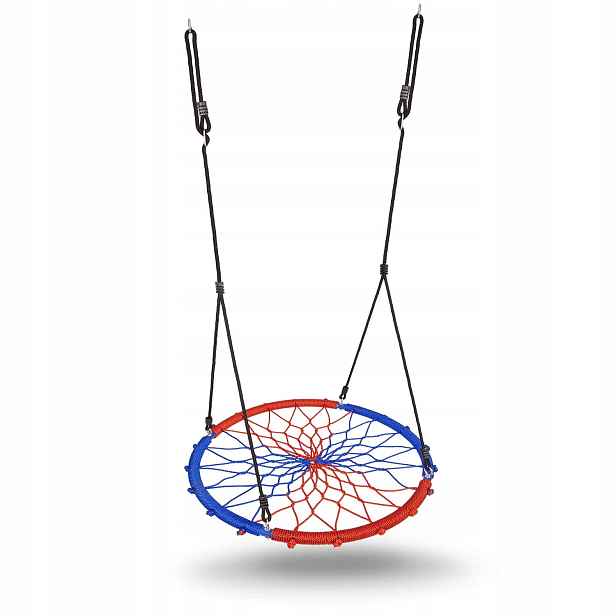 houpací hnízdo 95 cm Swingo modro-červené