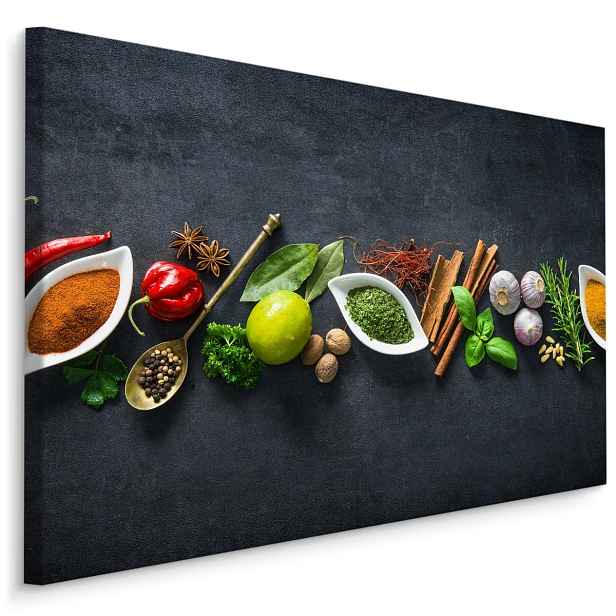 Moderní obraz na plátně do kuchyně Orientální Byliny A Koření Varianta: 70x50