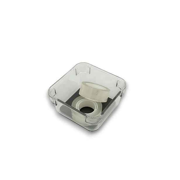 Orion Organizér do šuplíku kuchyně i koupelny, příborník GREY 9,4 x 9,4 x 5 cm
