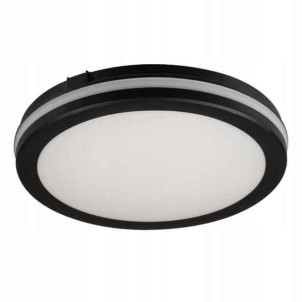 Venkovní stropní Led Stropní Svítidlo , černé, kulatý 40 cm, variabilní barva, Kanlux