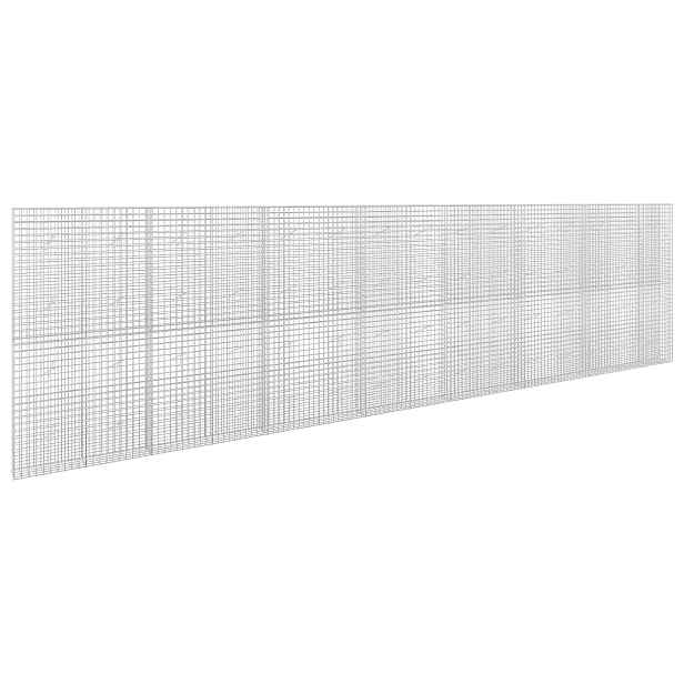 vidaXL Gabion s drátem 5 mm a síťkou 5x5 cm 750x20x200 cm