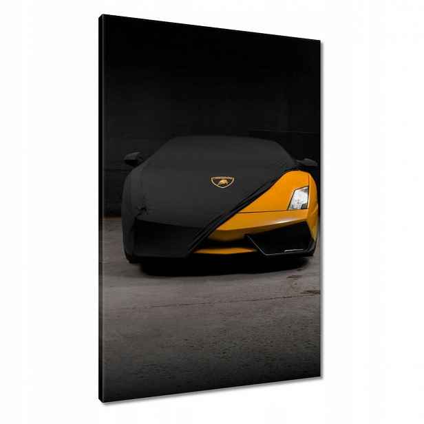 Obrazy 60x90 Oranžové auto