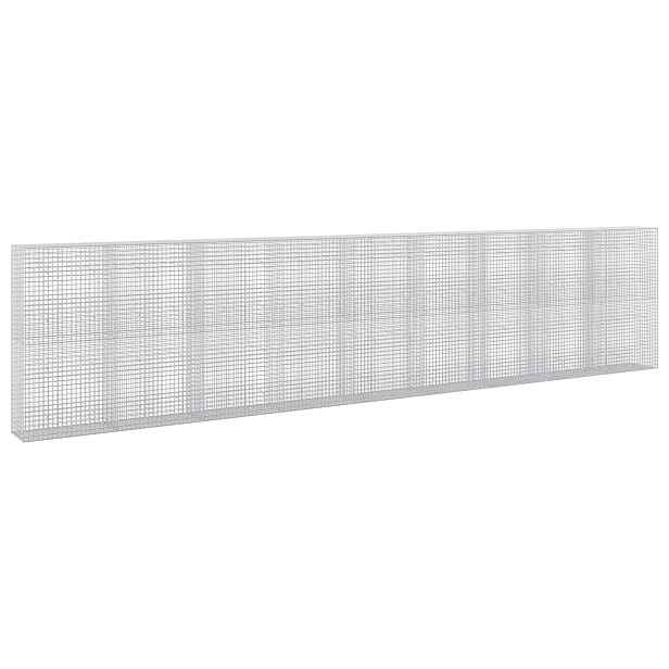 vidaXL Gabion s drátem 5 mm a síťkou 5x5 cm 900x50x200 cm