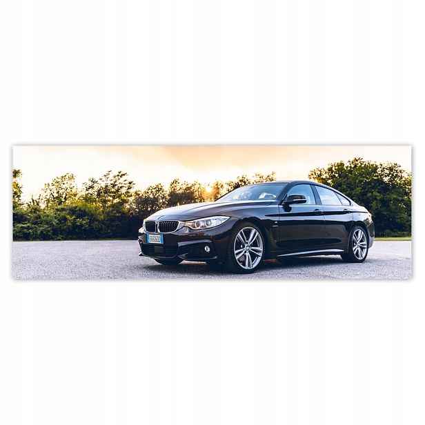 Fototapety 312x104 černé Bmw