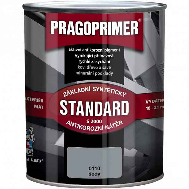 Pragoprimer Standard 0110 šedý 0,6l