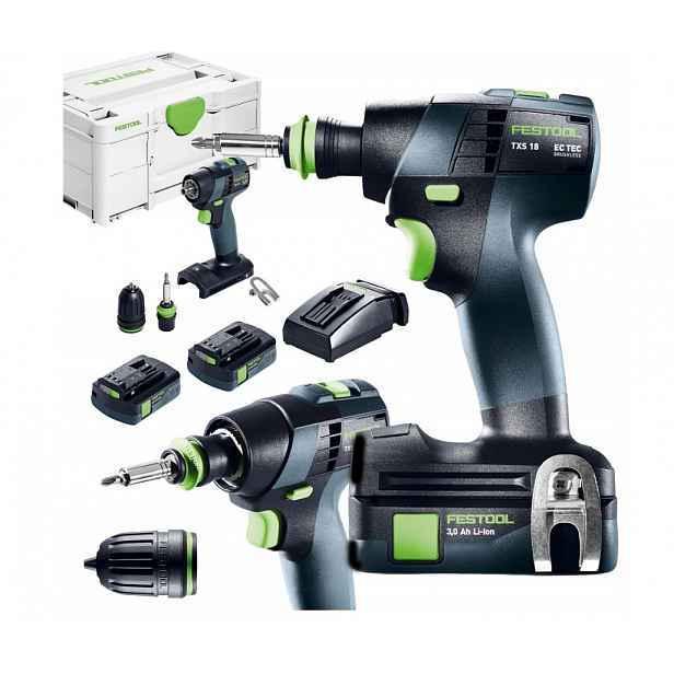Aku Vrtačka Akum.txs 18 C 3.0-PLUS Festool