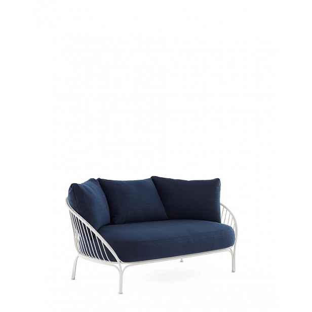 Zahradní pohovka HIRAY, více variant - Kartell Barva: bílá/modrá
