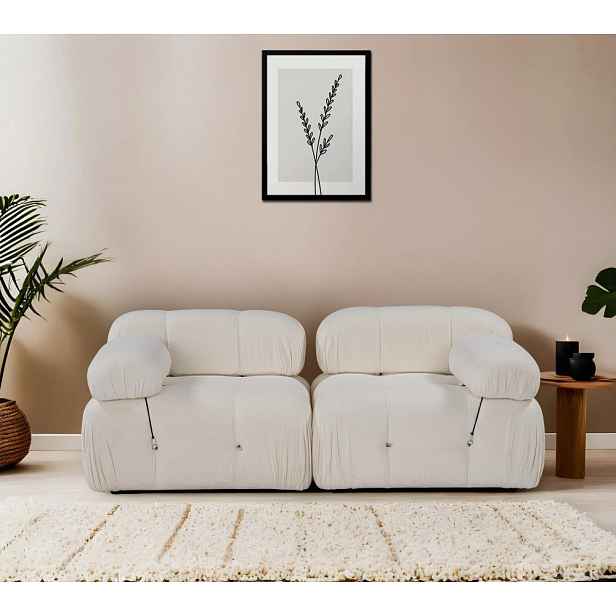 Dvoumístná pohovka Bubble 2 Seater (L1-1R) - Cream