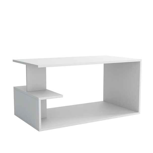 MASSENO KONFERENČNÍ STOLEK RICCARDO, 90/50/46 cm, bílý