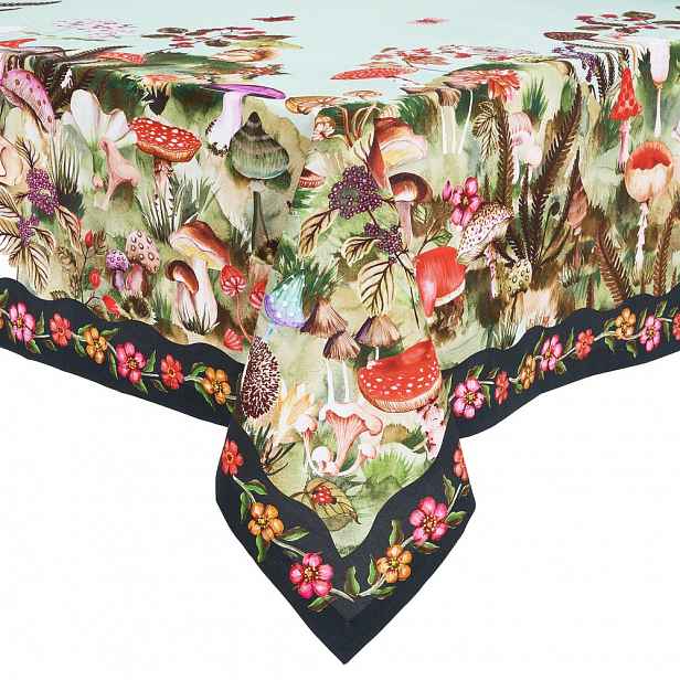 Butlers FUNGHI & FLOWERS Ubrus 250 x 160 cm