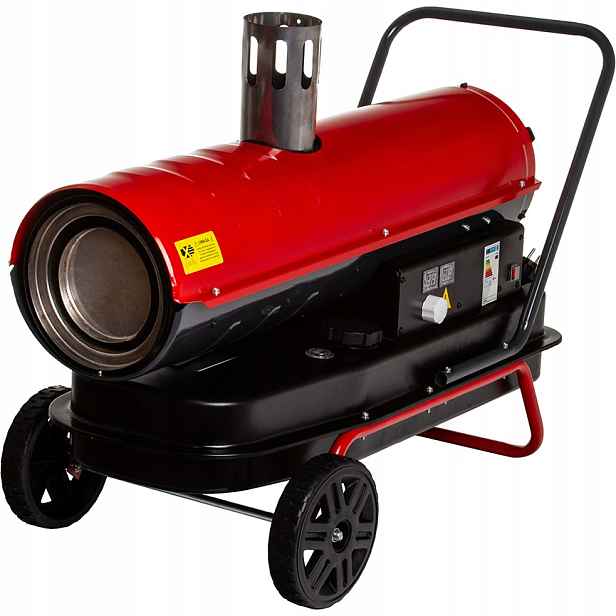 Naftové Topidlo S Odvodem Spalin Komín Termostat Kamna 30 Kw LCD