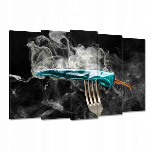 Obrazy 150x95 Modrá paprika