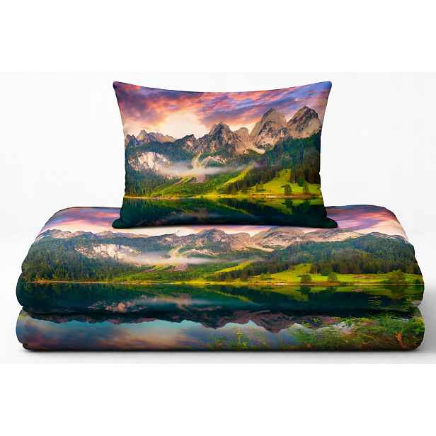 Povlečení 140x200 Hory Jezero Tatry Pleso Obraz příroda bavlněná krajobra