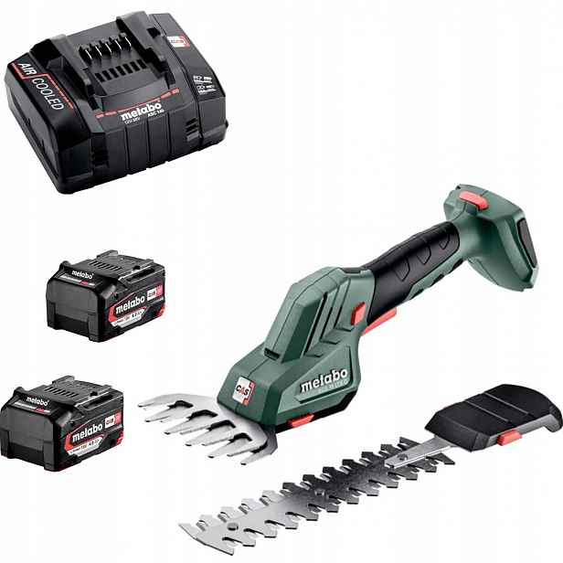 Nůžky na trávy a živý plot Metabo Sgs 18 Ltx Q 601609850 18V 2x4Ah
