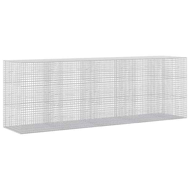 vidaXL Gabion s drátem 5 mm a síťkou 5x5 cm 450x100x150 cm