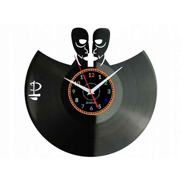 Rock Band Dárek Originální dekorace do domu Hodiny z vinylové desky