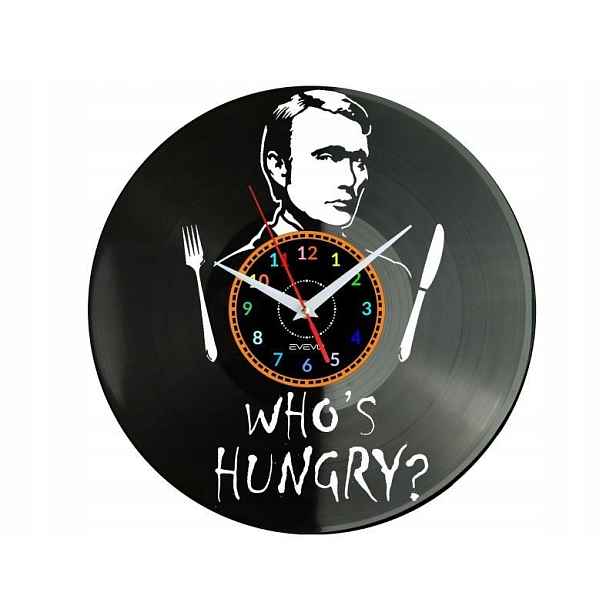 Hanibal Dárek Originální dekorace do domu Hodiny z vinylové desky