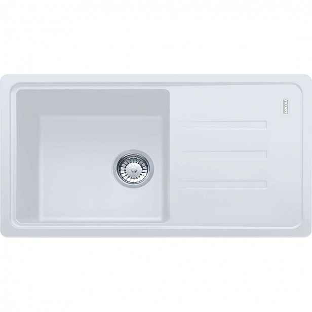 Franke Malta - Fragranitový dřez BSG 611-78/39, 78x44 cm, bílá-led 114.0440.907