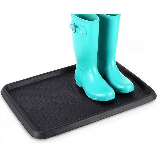 Odkapávač na boty 60x40 cm, černý