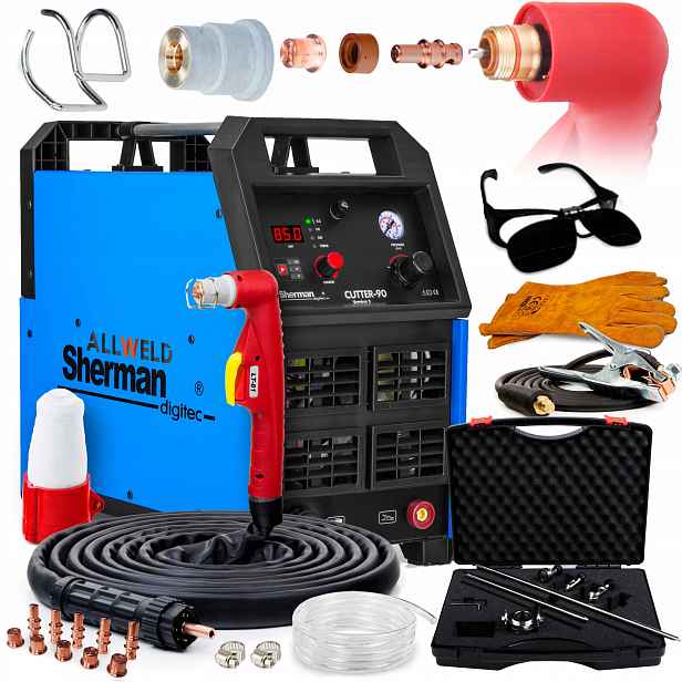 Plazmová Řezačka Plasma Sherman Cutter 90 400V 85A 30 MM Hf Igbt Alu 6 M