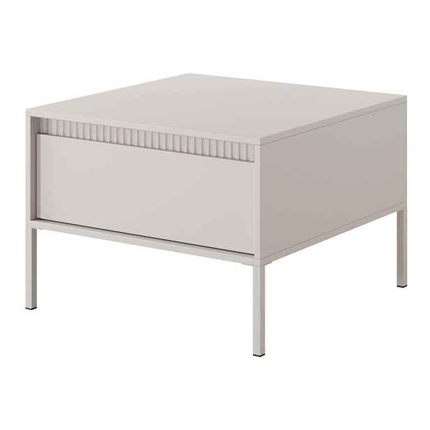MASSENO KONFERENČNÍ STOLEK SENSATO, 68 cm, béžový