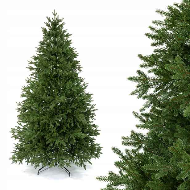 Umělý vánoční stromeček Smrk Twist 3D 100% Pe 250 cm Premium silikonový jako živý