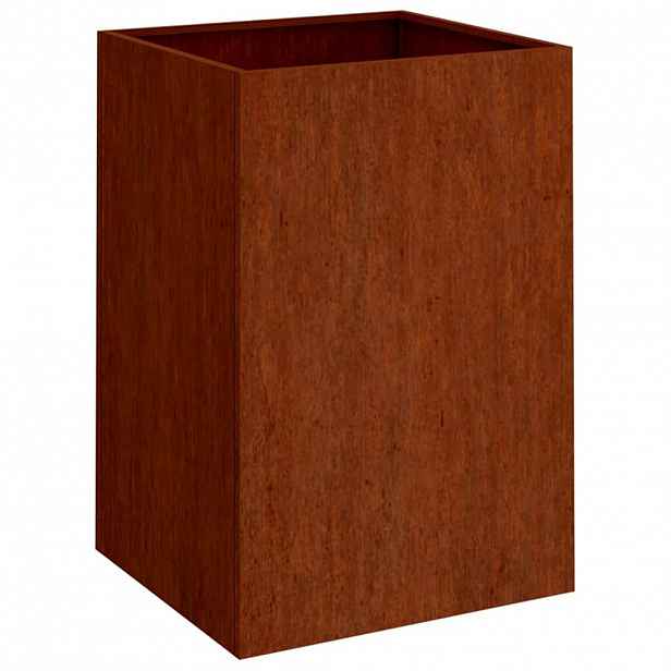 vidaXL Truhlík 42x38x75 cm cortenová ocel